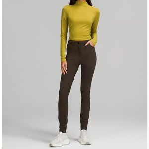 Lululemon Athletica City Sleek Slim Fit 5 Pocket High Rise Pant
